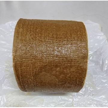 Greasy and brown Petrolatum tape